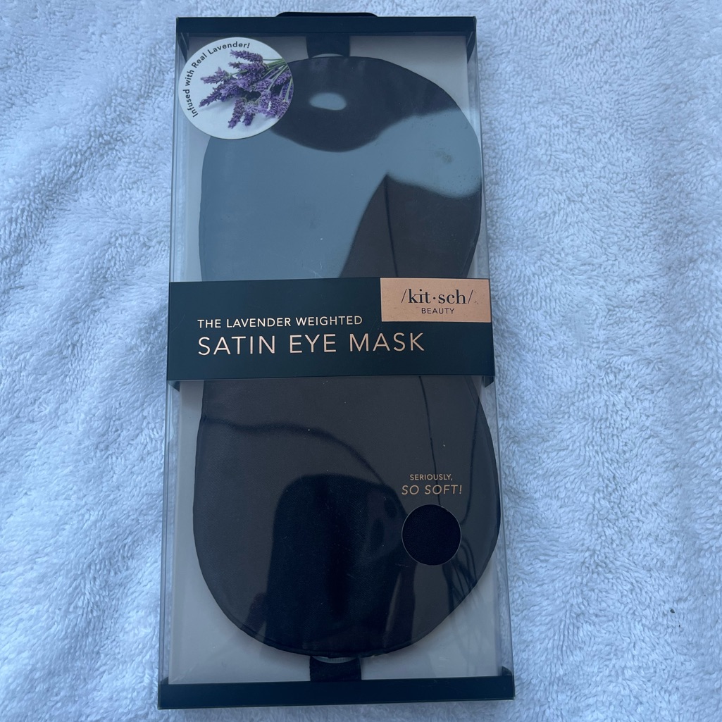 Kitsch Lavender Weighted Sleep Mask